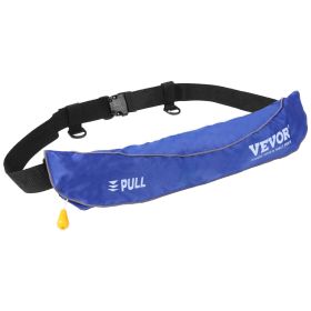 VEVOR Manual Inflatable Belt Pack for Adults, 105N Buoyancy, Over 80 Pounds and Up to 59 in Waist Adjustable
