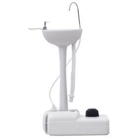 Portable Hand Wash Sink 20 45 Gallon Camping w Towel Holder Soap Dispenser