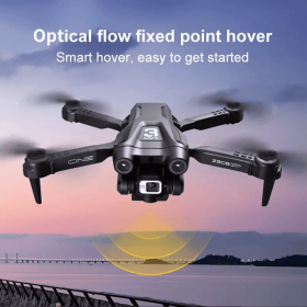 The Z908 intelligent drone features stable altitude flight, a compact four-axis foldable design, one-key takeoff
