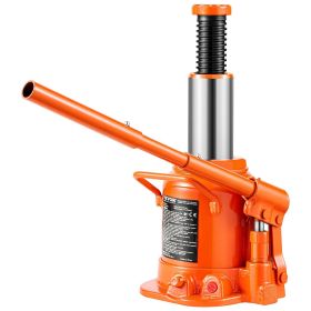 VEVOR Hydraulic Bottle Jack, 20 Ton/44092 lbs Welded Bottle Jack with 6.69''-12.6'' Lifting Range & 3-Section Long Handle, for Car, Pickup, Truck