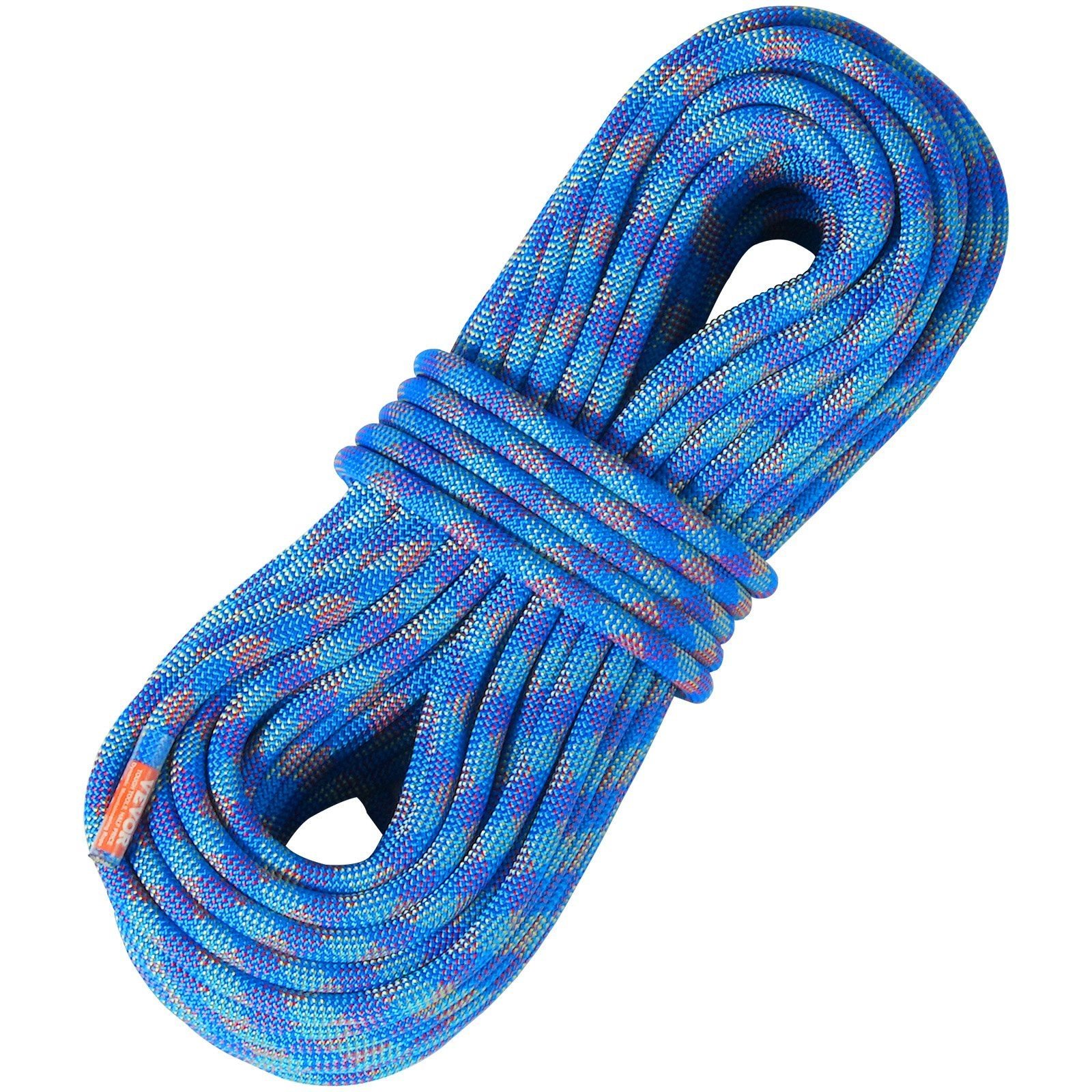 Rope Ridge Line VEVOR 10.2mm Dynamic Climbing Rope, 40M(131ft) Outdoor Rock Climbing ...