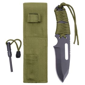 Large Paracord Knife With Fire Starter