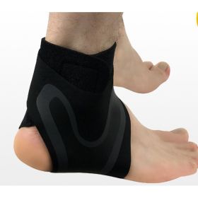 Ankle Support Brace Safety Running Basketball Sports Ankle Sleeves (Option: SM-1pc-Left)