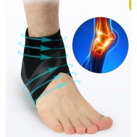 Ankle Support Brace Safety Running Basketball Sports Ankle Sleeves (Option: L-1pc-Left)