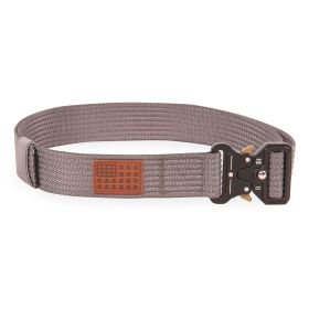 Tactical Nylon Belt - US Flag Tree Design (Color: Grey)