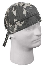 Digital Camo Headwrap (Color: Subdued Urban Digital Camo)